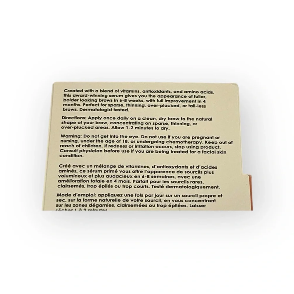 new GrandeBrow ✽ 2 Pack Brow Thickening Serum ✽ 12 Week Supply ✽ Tik Tok Trend